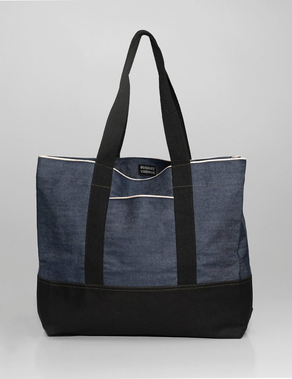 Blue Denim Holdall Bag
