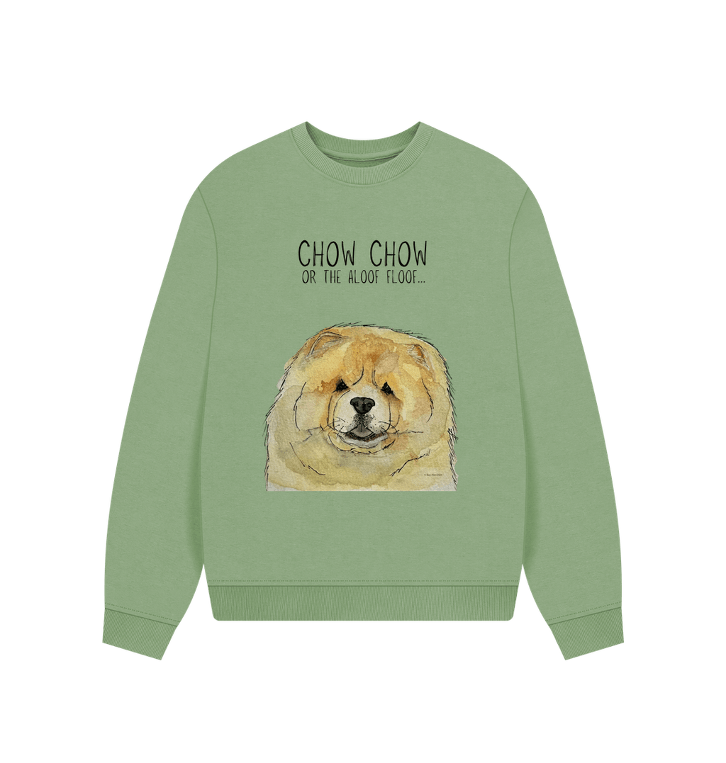Big Chow Energy Oversized Sweatshirt in Fawn