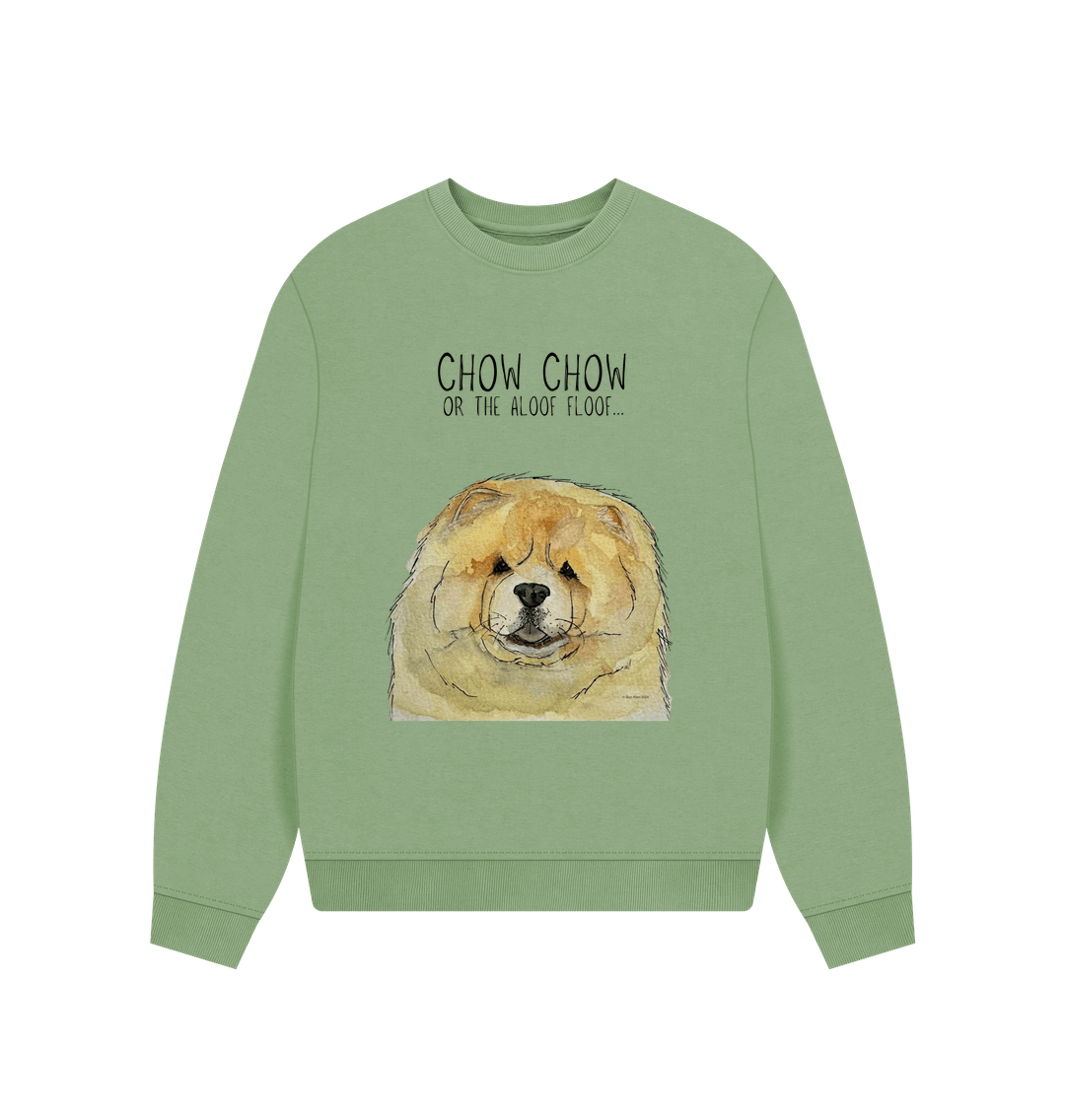 Big Chow Energy Oversized Sweatshirt in Fawn