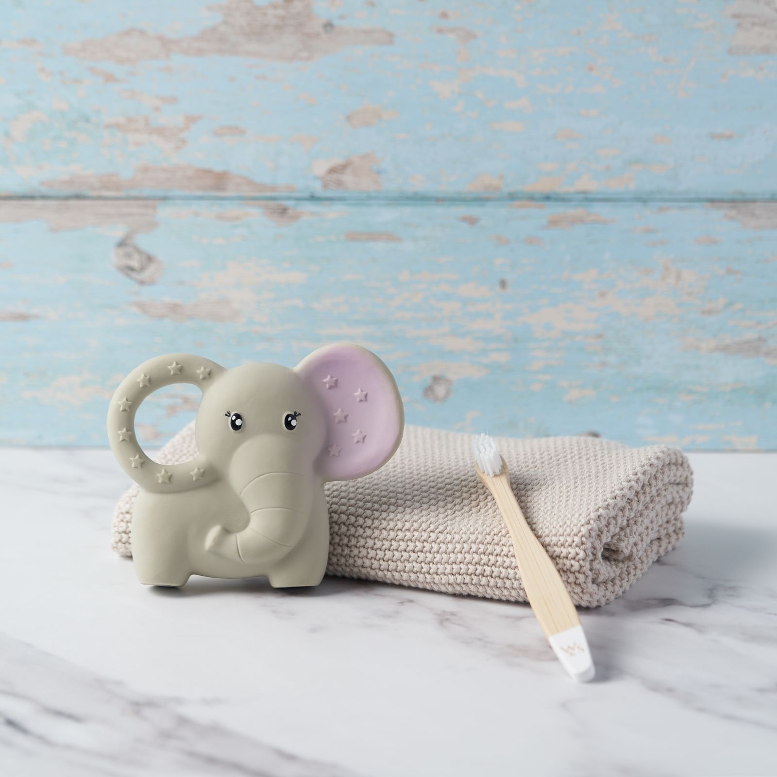 Natural Rubber Teether Eloise the Elephant