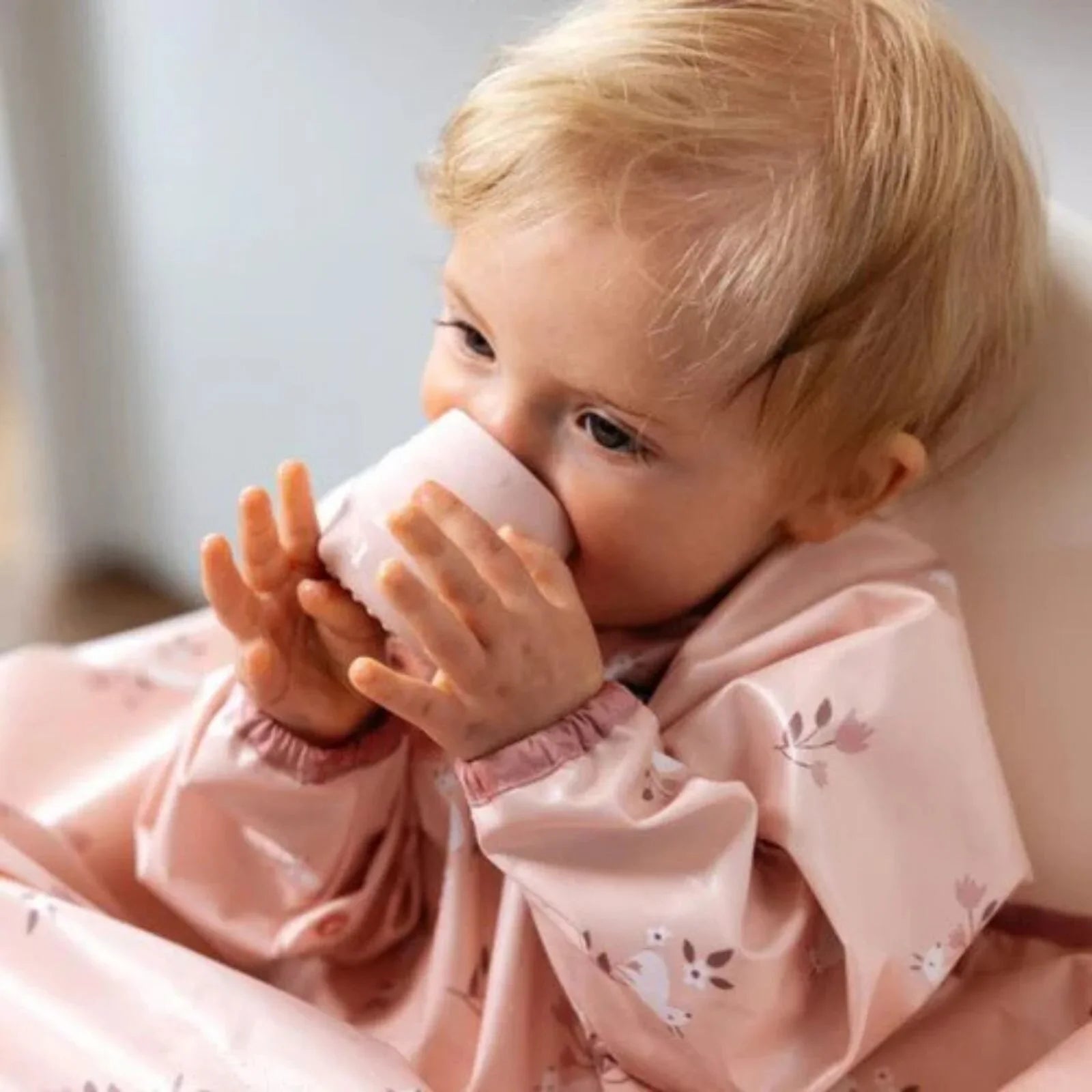 Sippit Silicone Open Training Cup 6 months Pack of 2 Blush