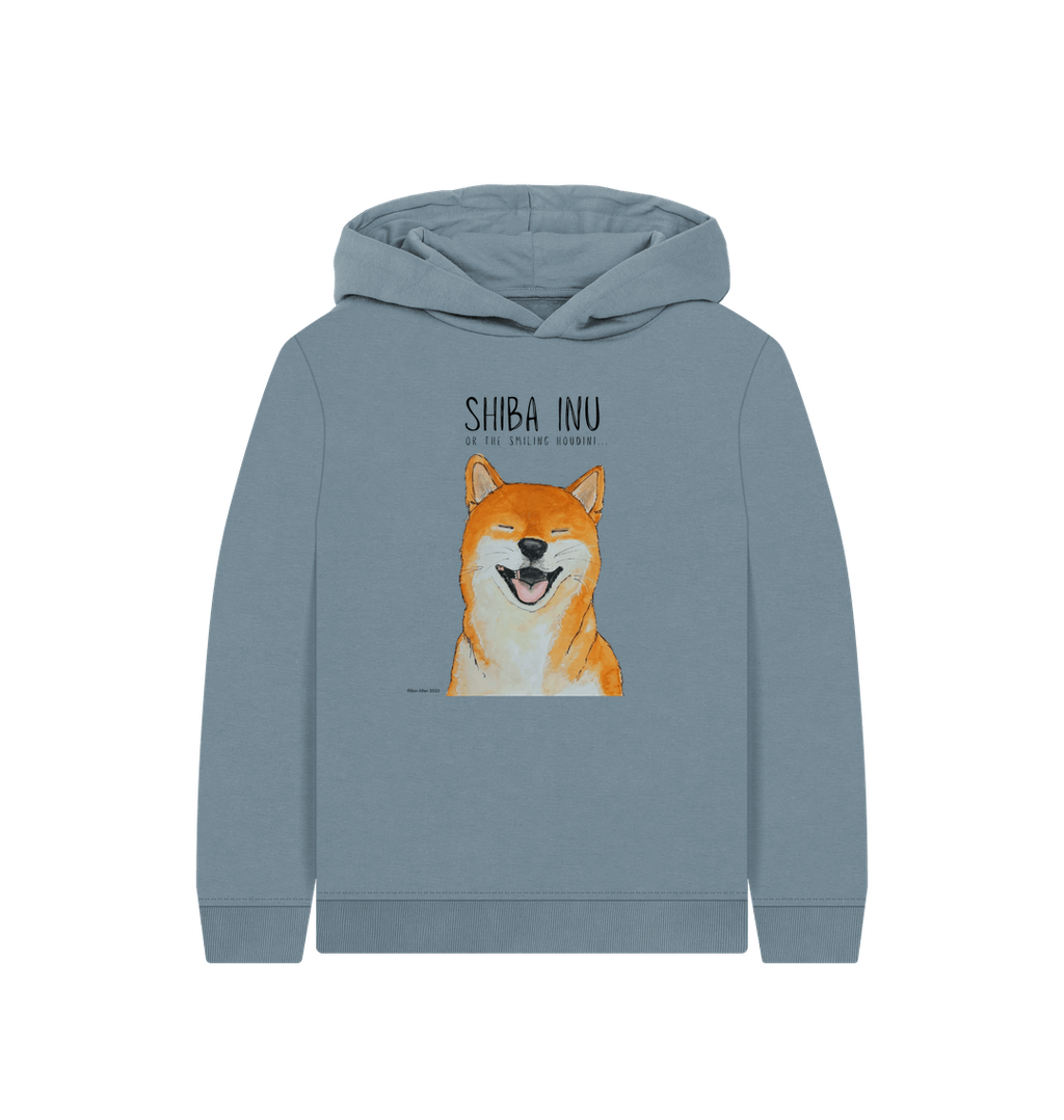 Shiba Escape Artist Hoodie for Kids