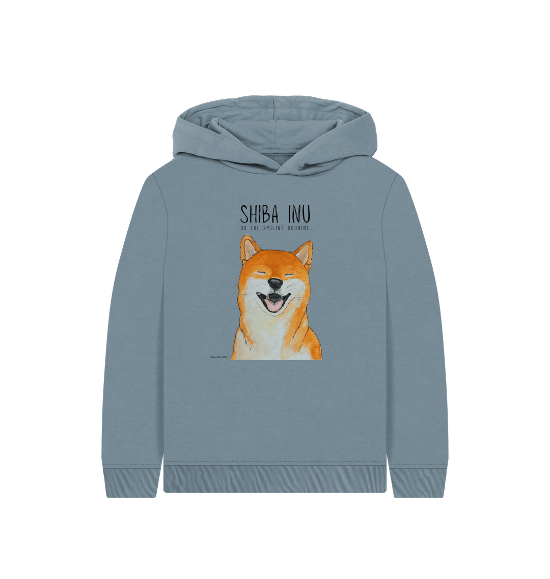 Shiba Escape Artist Hoodie for Kids