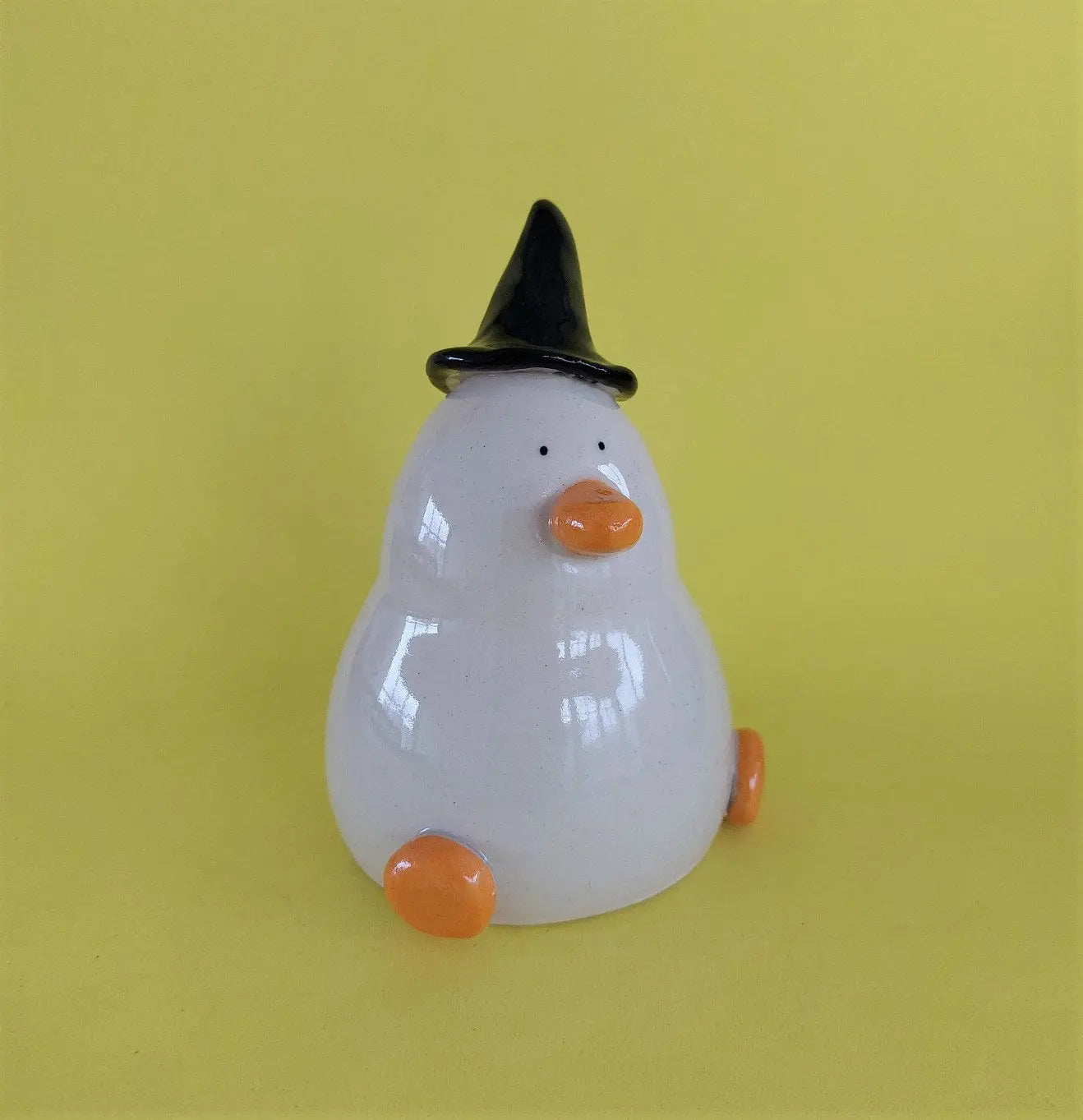 Mel with the Spell Witch Duck Ceramic Figurine