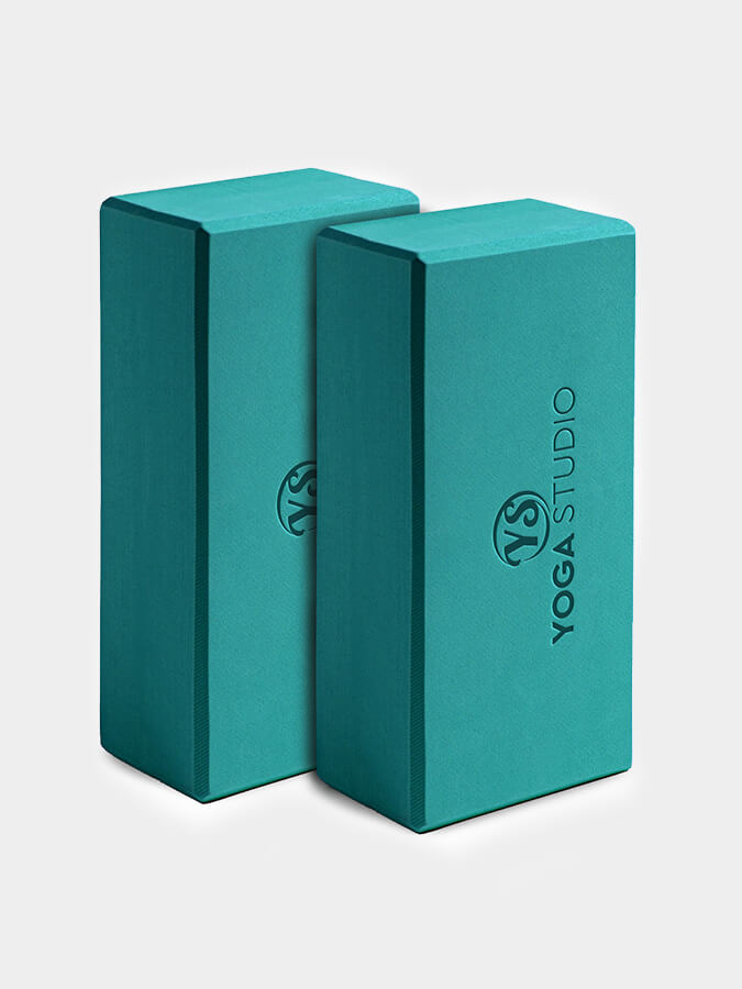 EVA Yoga Brick Twin Pack