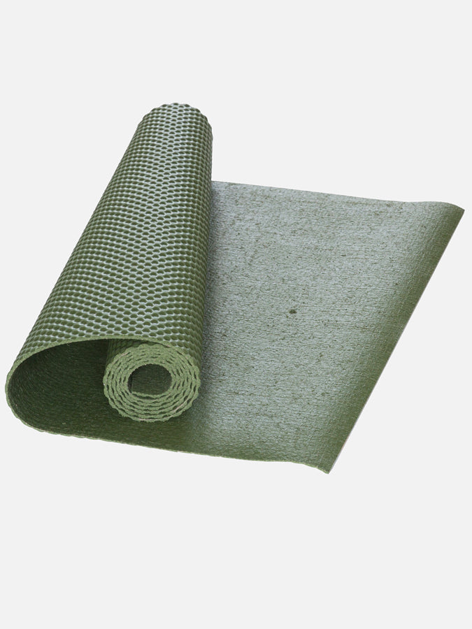 Extra Long Natural Rubber Yoga Mat 6mm Jute