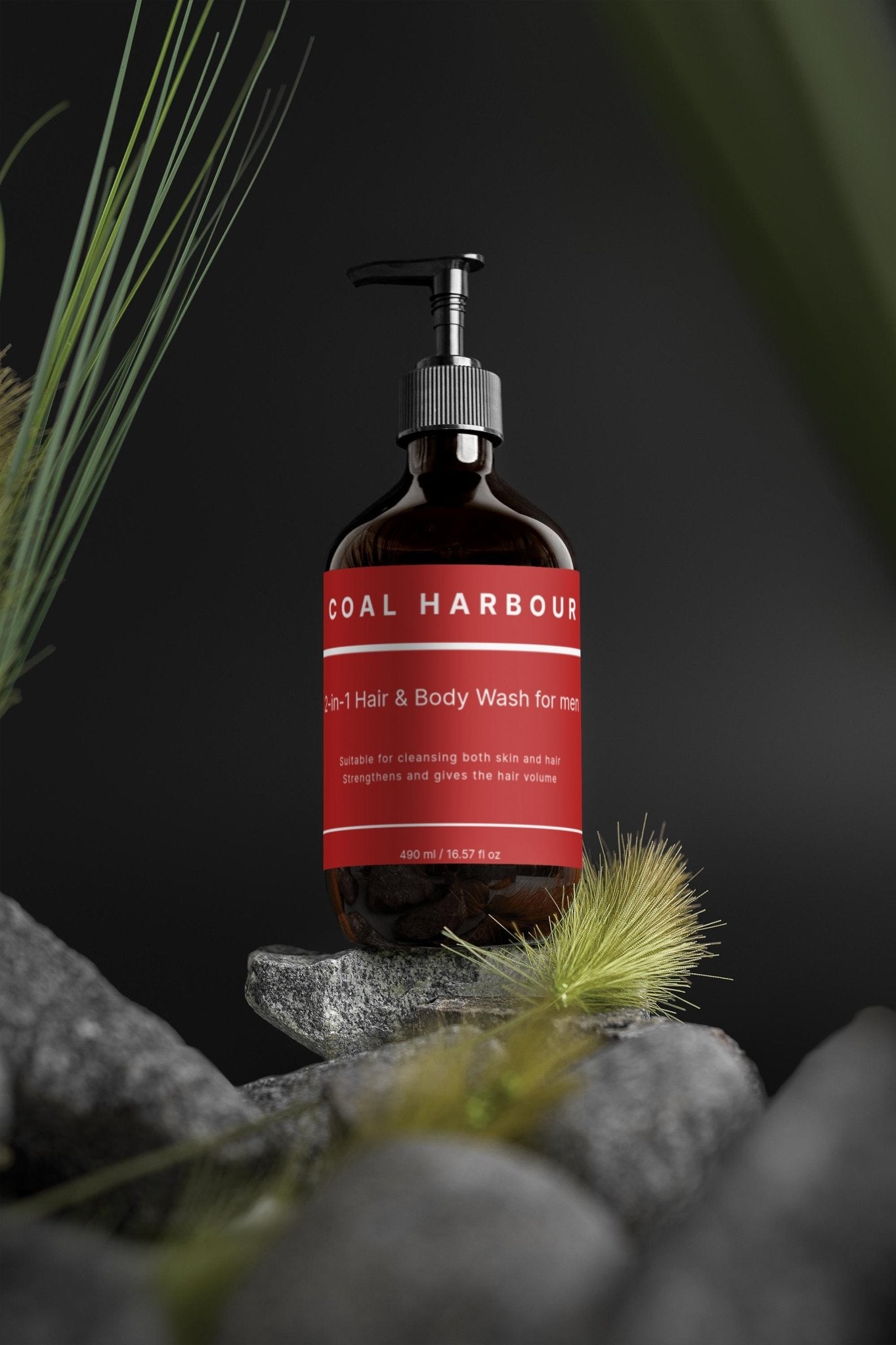 2 in 1 Luxury Hair and Body Wash for Men 490ml