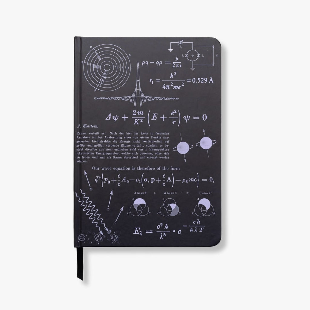 Quantum Physics A5 Hardcover Notebook