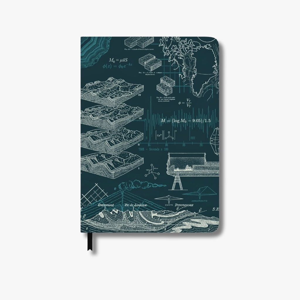 Geology A5 Hardcover Notebook