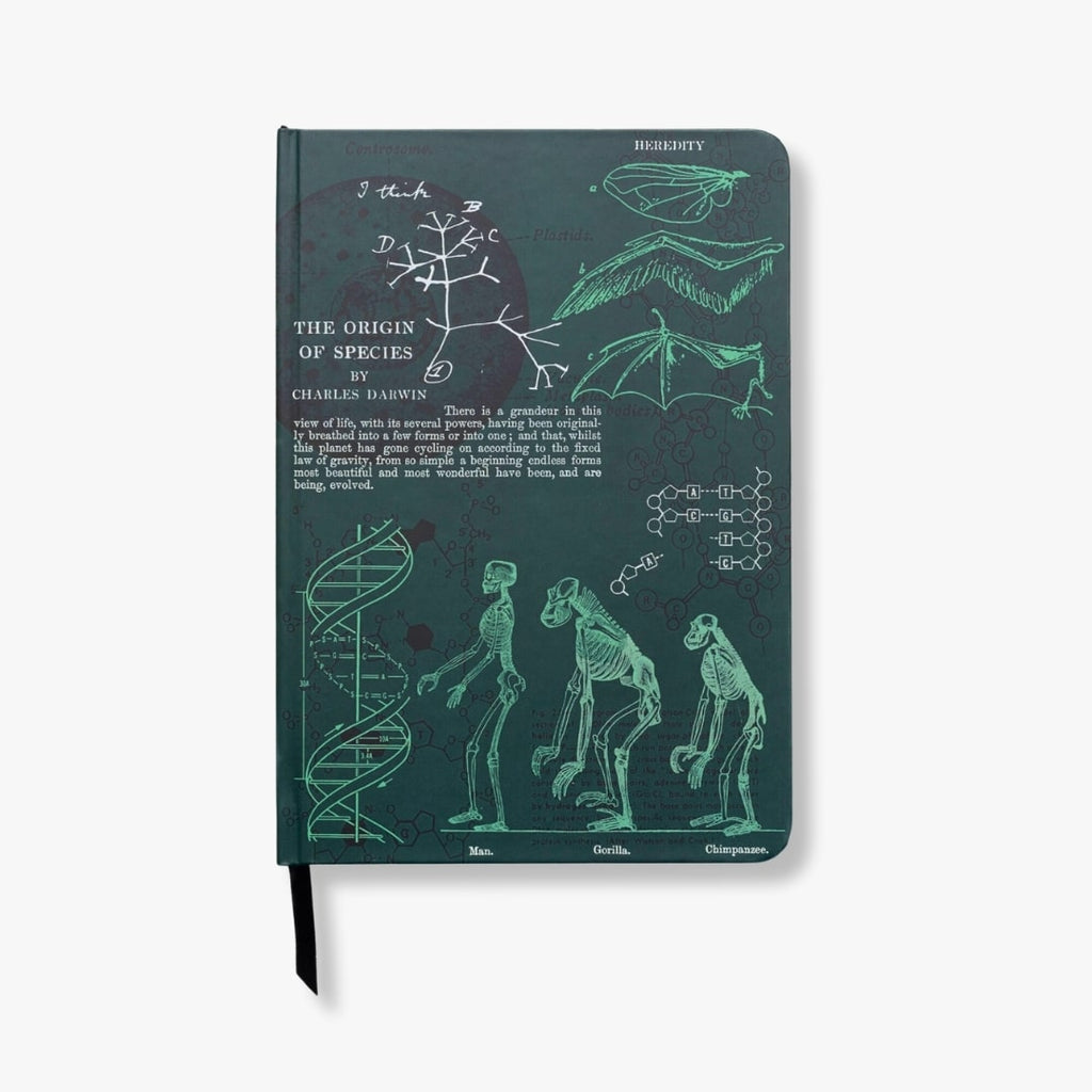 Evolution and Genetics A5 Hardcover Notebook