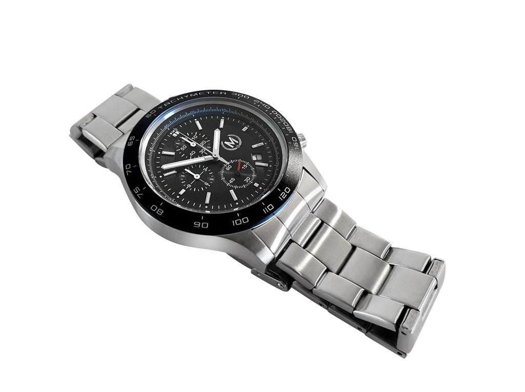 GT Chronograph Watch with Metal Strap
