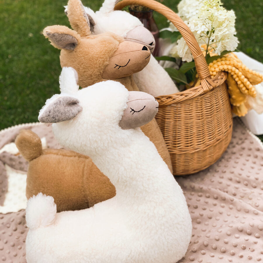 Handmade Alpaca Toy-Pillow – Hypoallergenic & Snuggly Comfort by Kai aš mažas buvau at www.brixbailey.com
