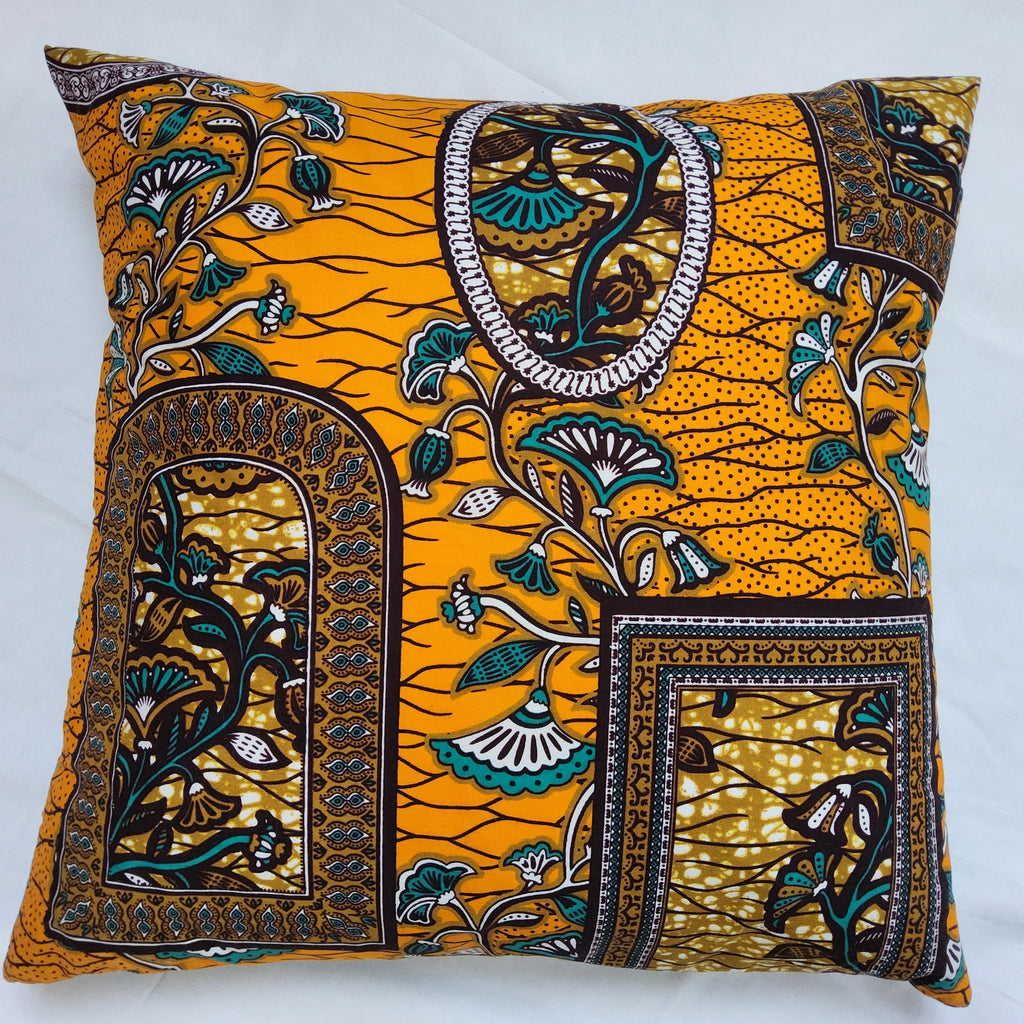 Ankara Print Square Cushion 50 x 50cm