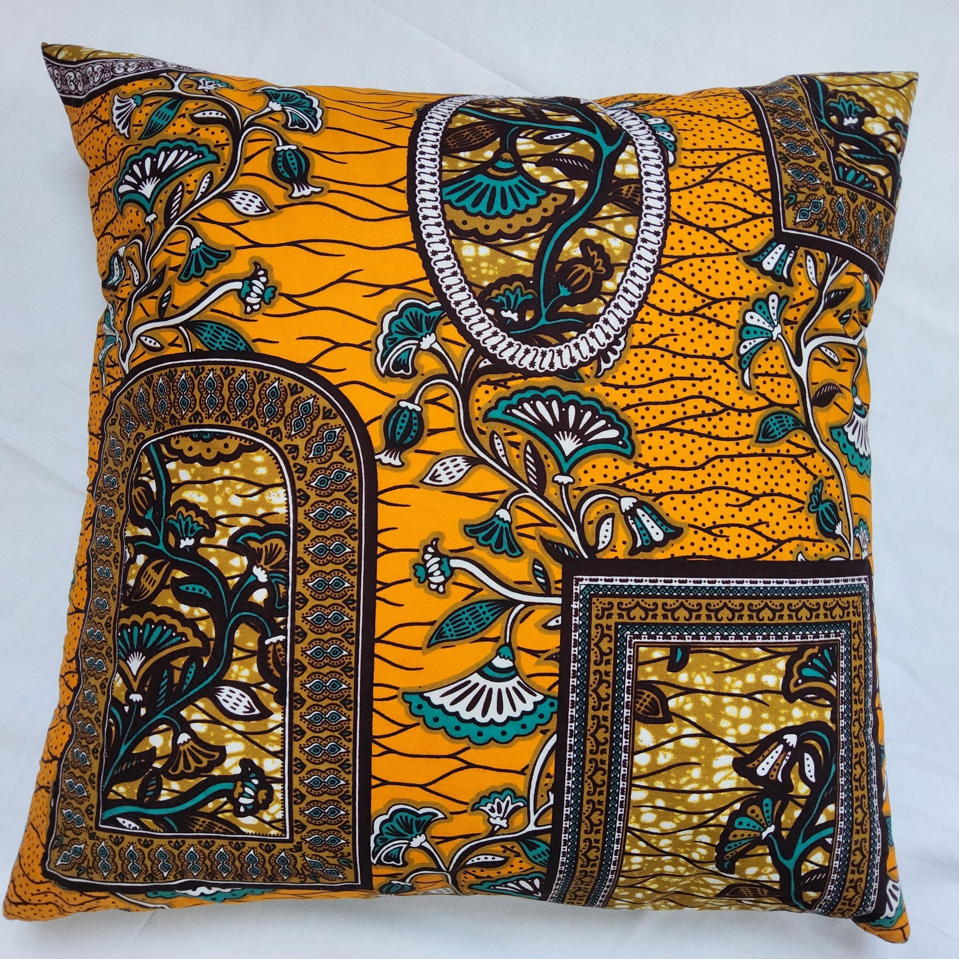 Ankara Print Square Cushion 50 x 50cm