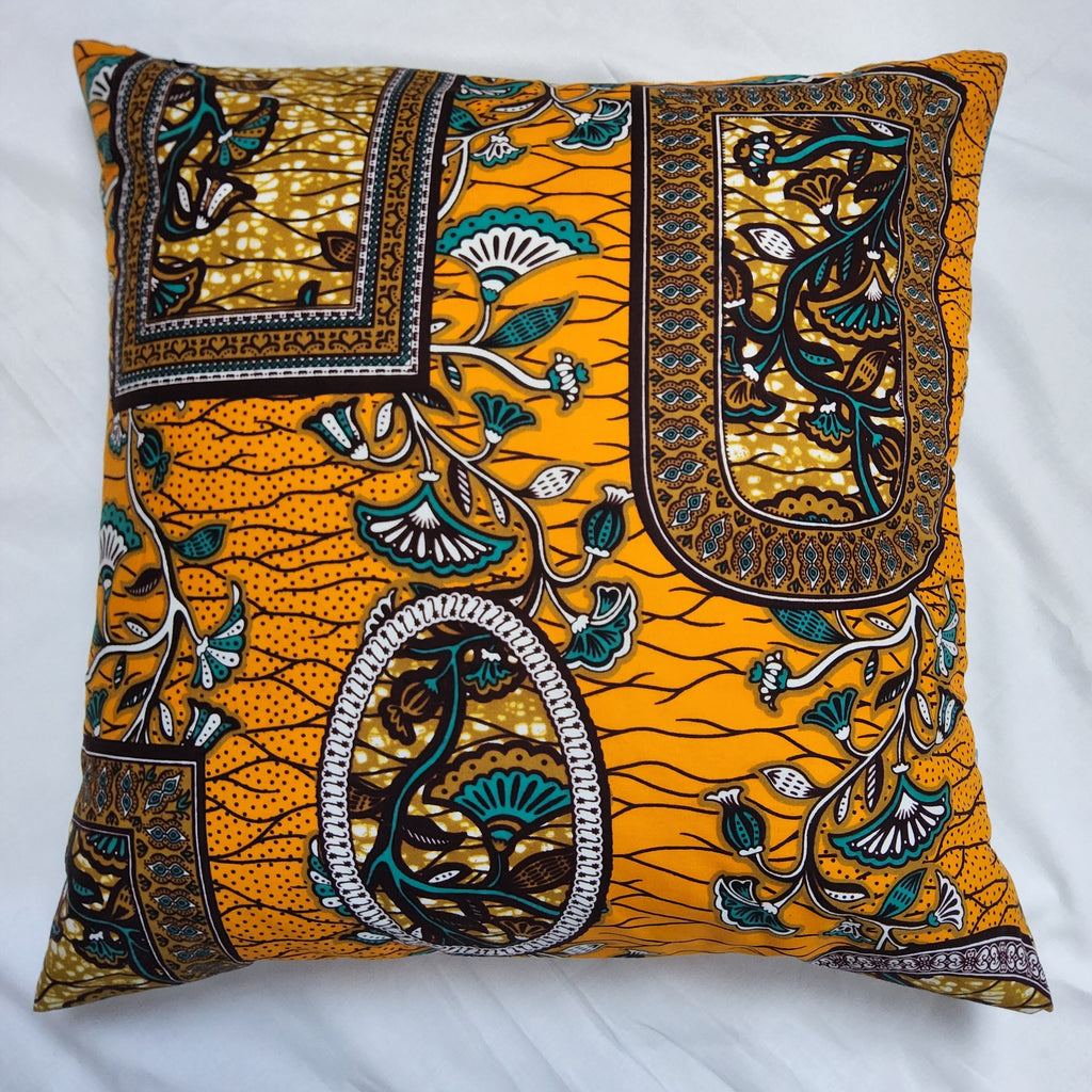 Ankara Print Square Cushion 50 x 50cm