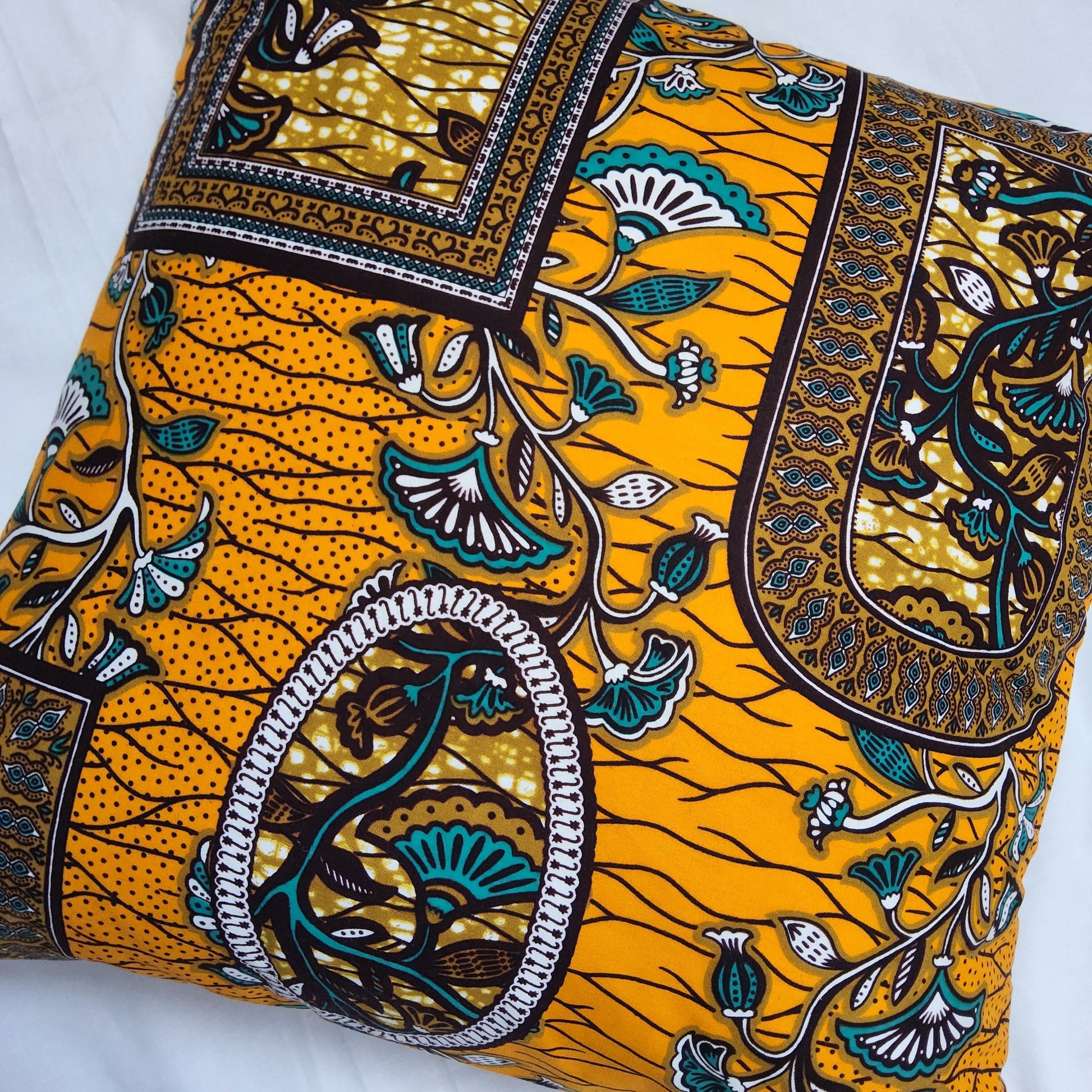 Ankara Print Square Cushion 50 x 50cm