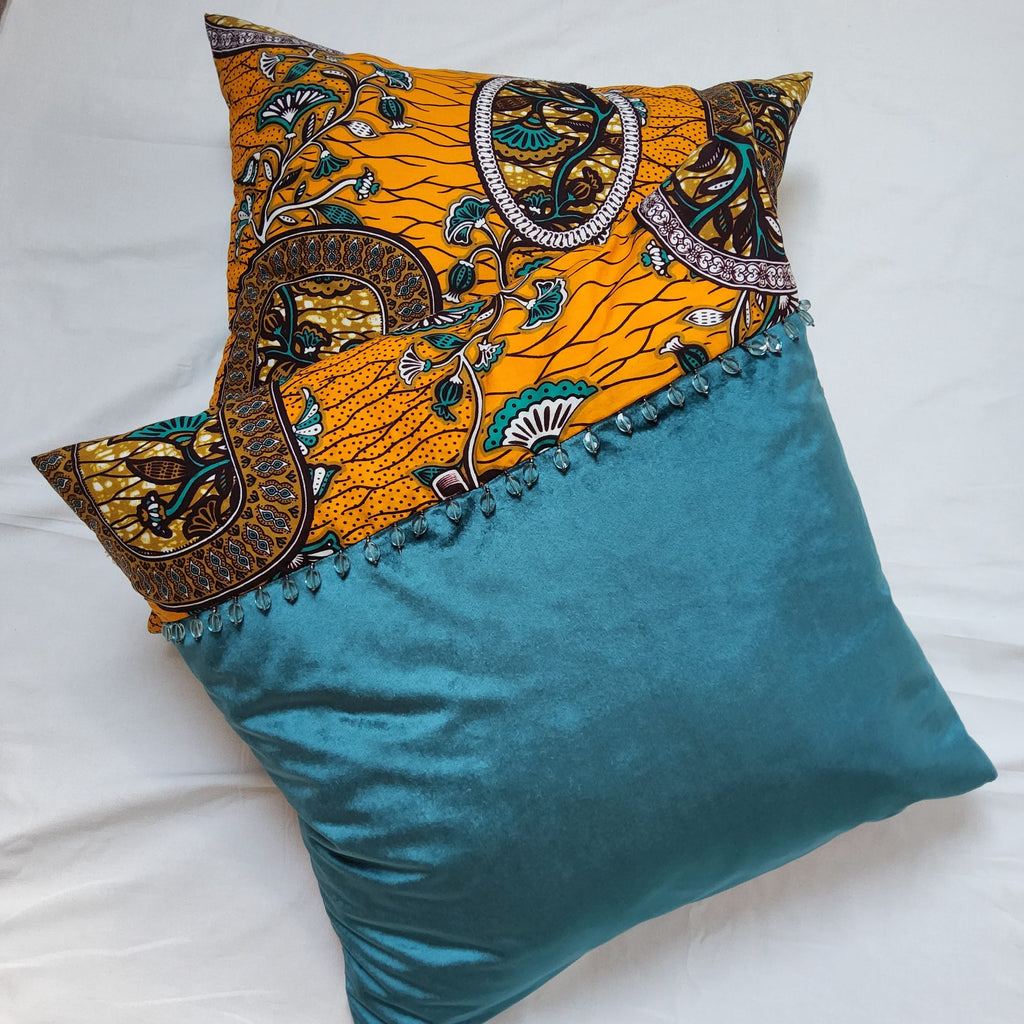 Ankara Print Square Cushion 50 x 50cm