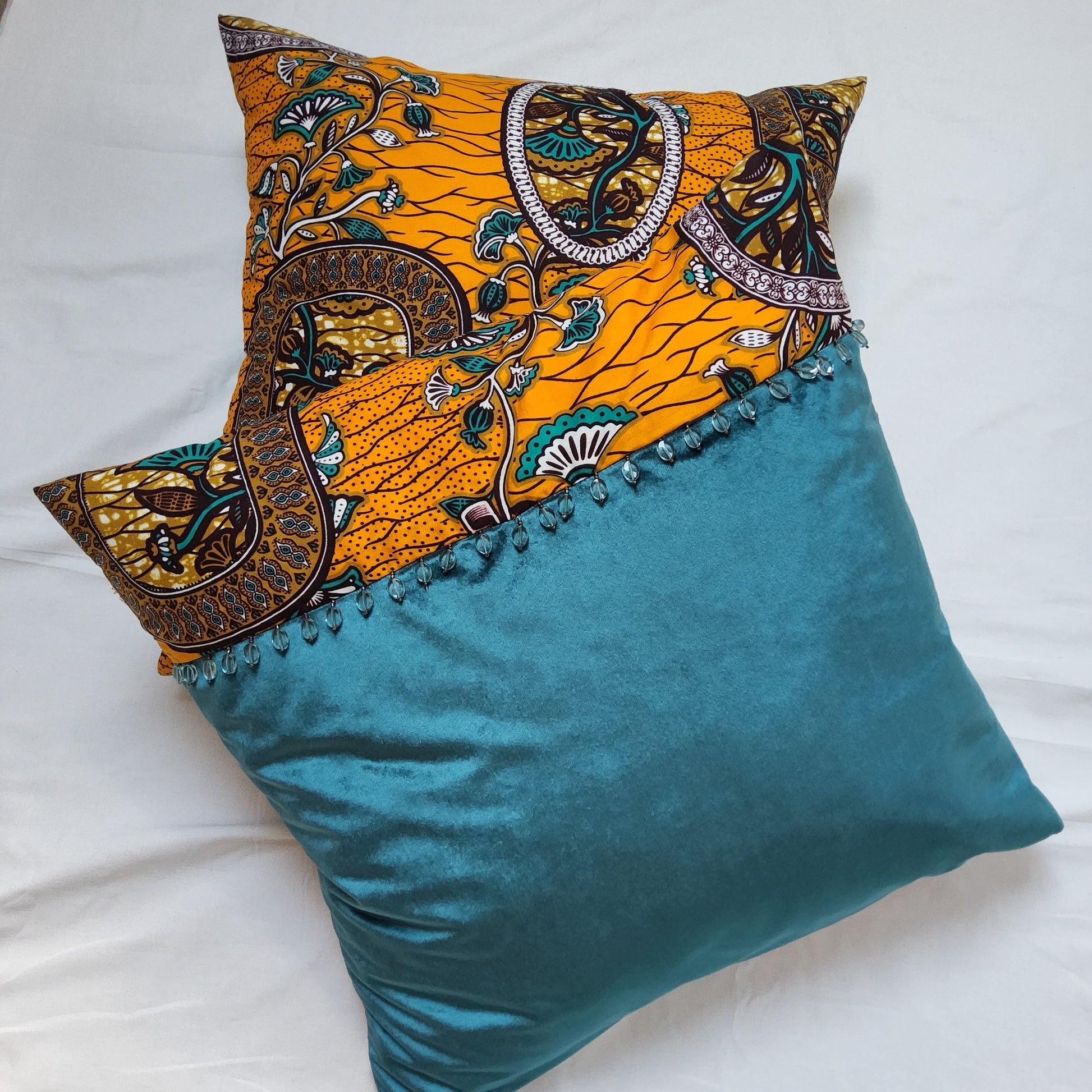 Ankara Print Square Cushion 50 x 50cm