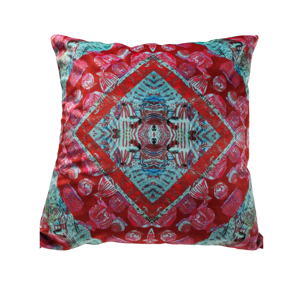 Afro Fusion Design Cushions Set of 4 with Free Lampshade