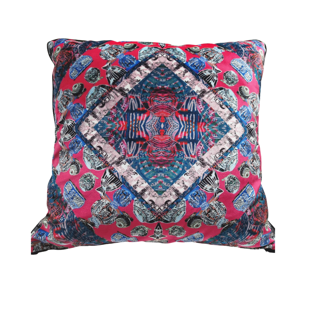 Afro Fusion Design Cushions Set of 4 with Free Lampshade
