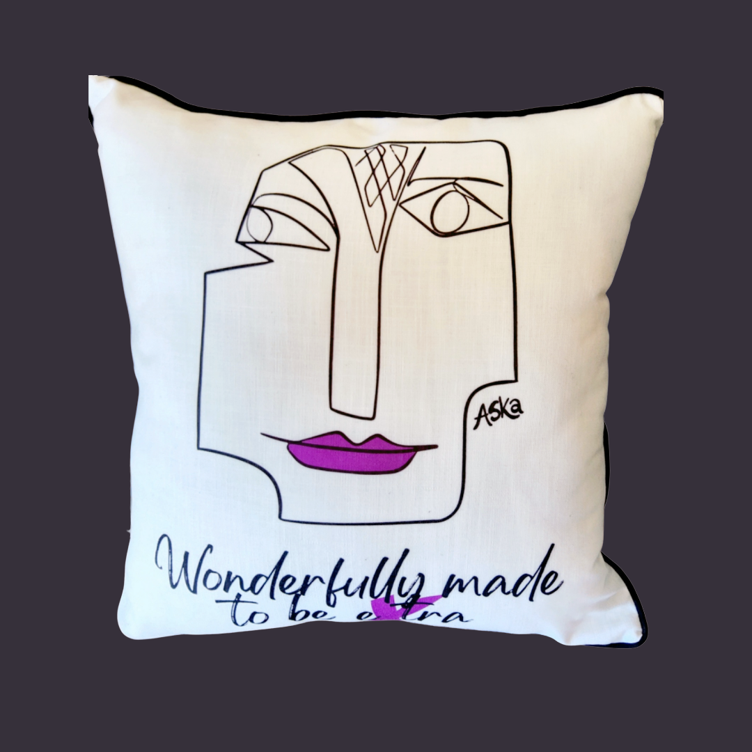 Afro Fusion Design Cushions Set of 4 with Free Lampshade