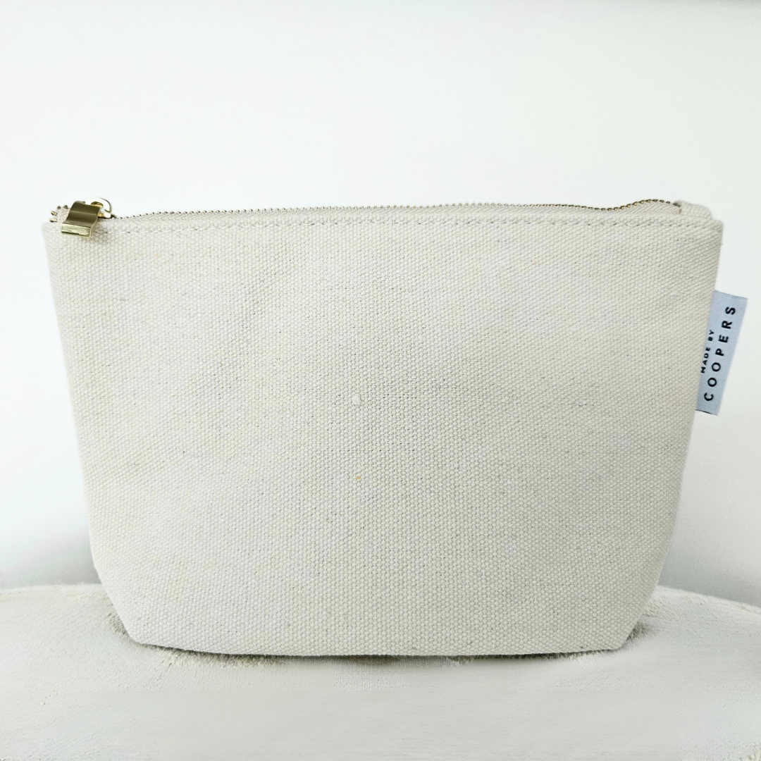 Cotton Wash Bags for Bathroom Essentials and Travel