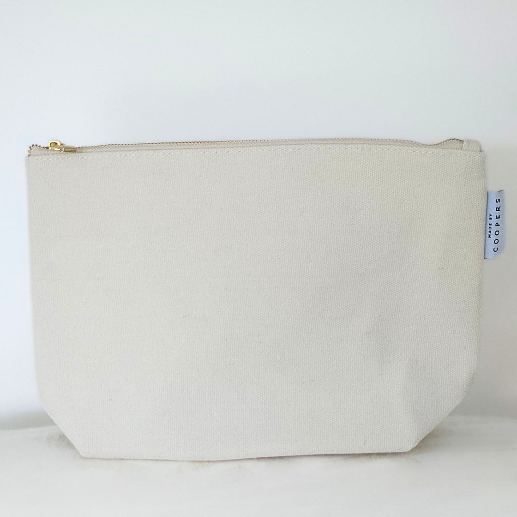 Cotton Wash Bags for Bathroom Essentials and Travel