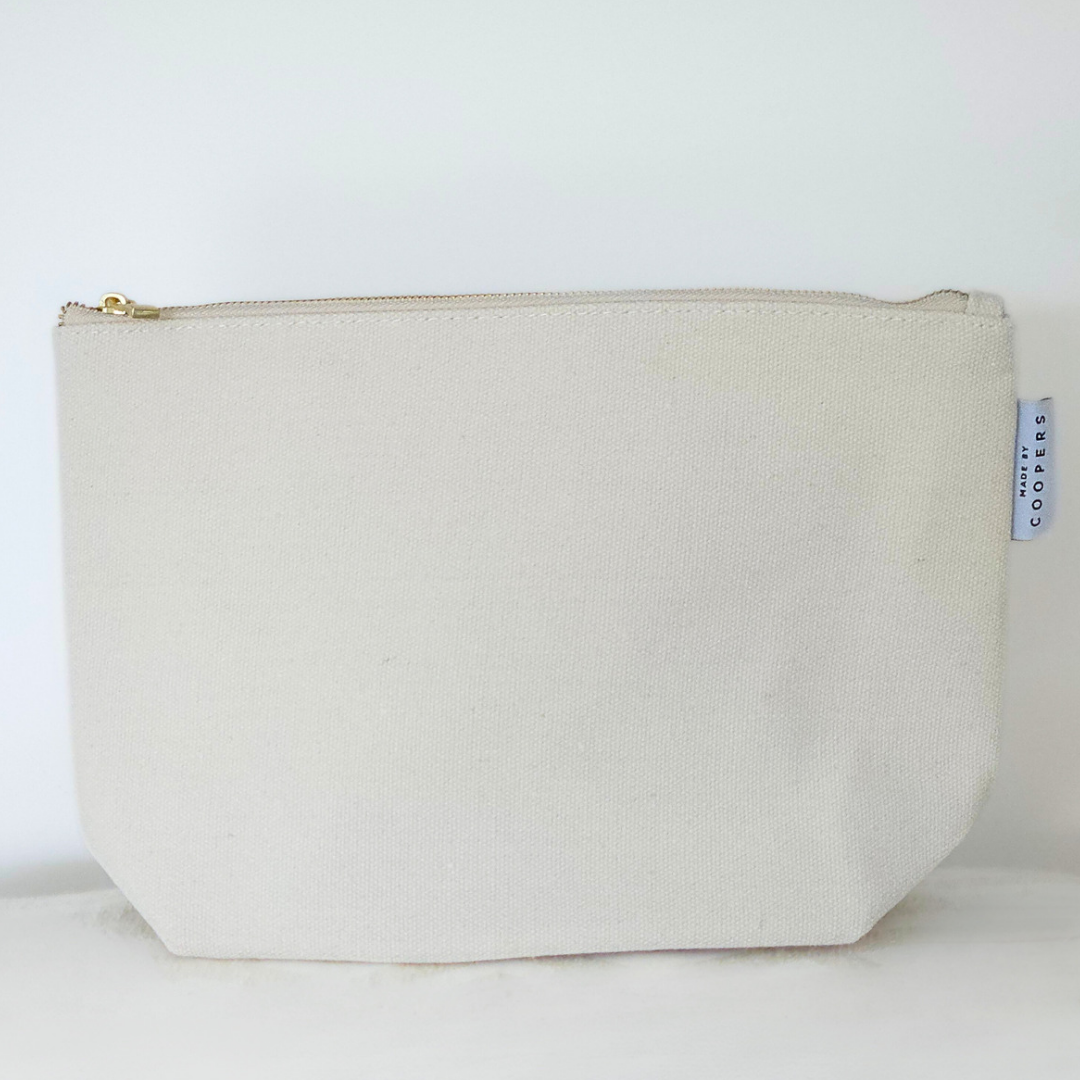 Cotton Wash Bags for Bathroom Essentials and Travel