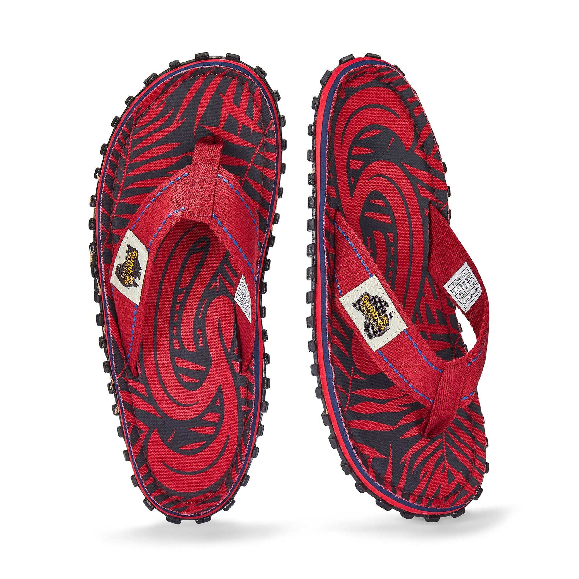 Men's Islander Flip-Flops in Red