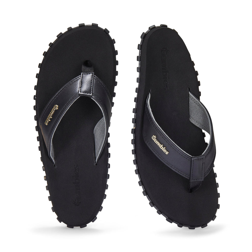 Vegovert Flip Flops Women's Black