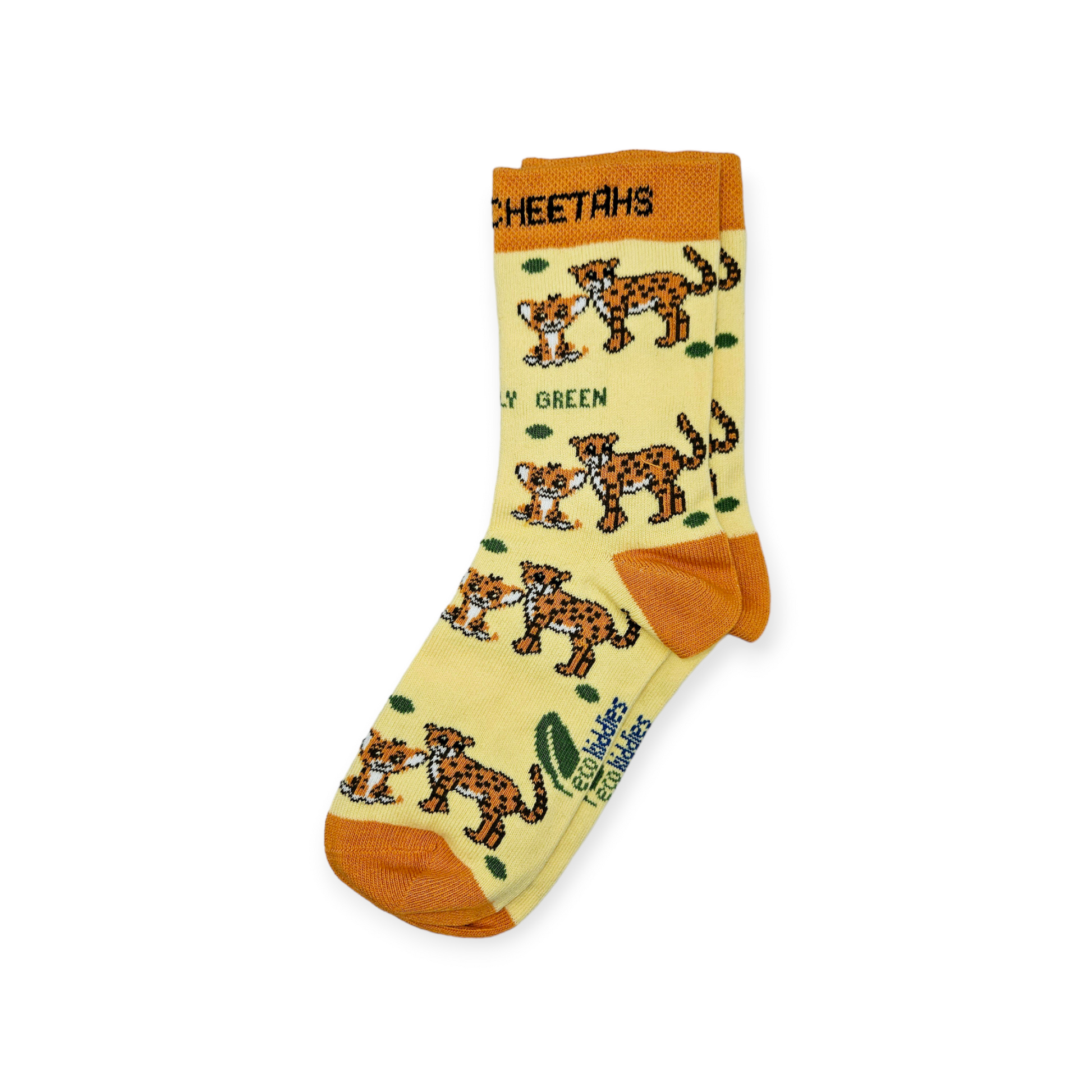 Organic Cotton Kids Socks Bundle with Giraffe, Cheetah and Butterfly Designs