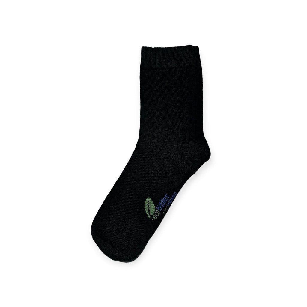 Black School Socks for Kids