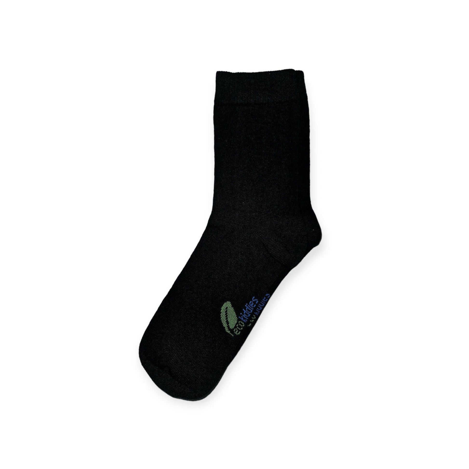 Black School Socks for Kids