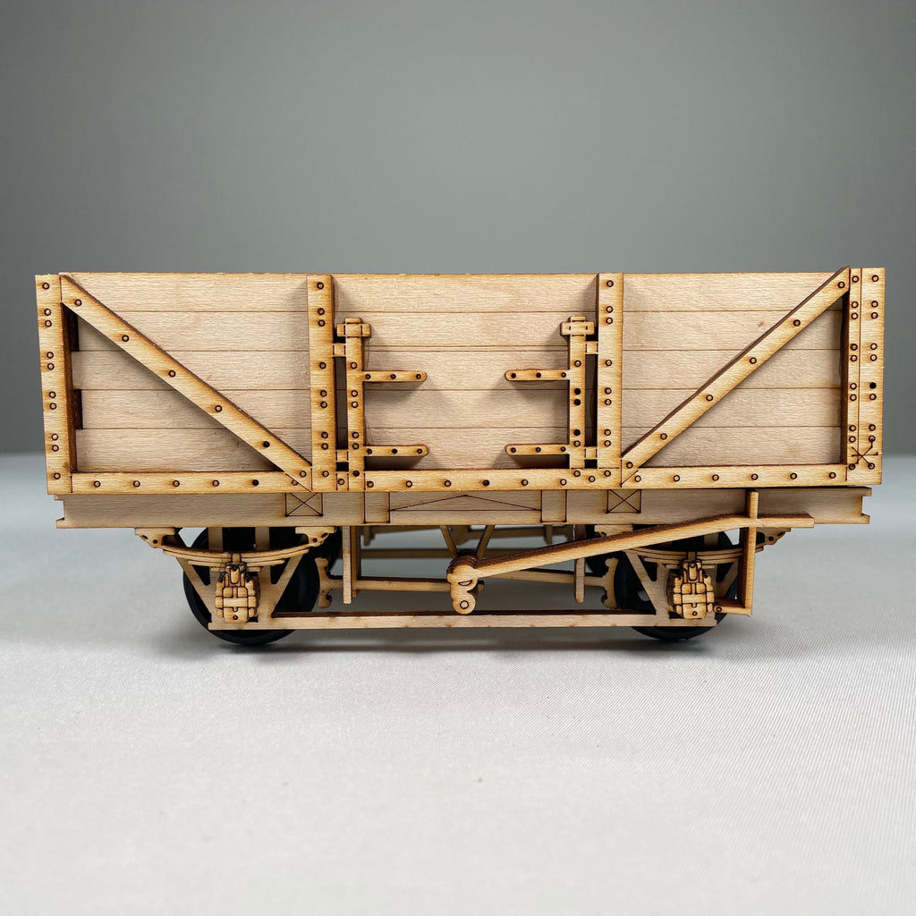 Railway Train Wagon Model with Storage