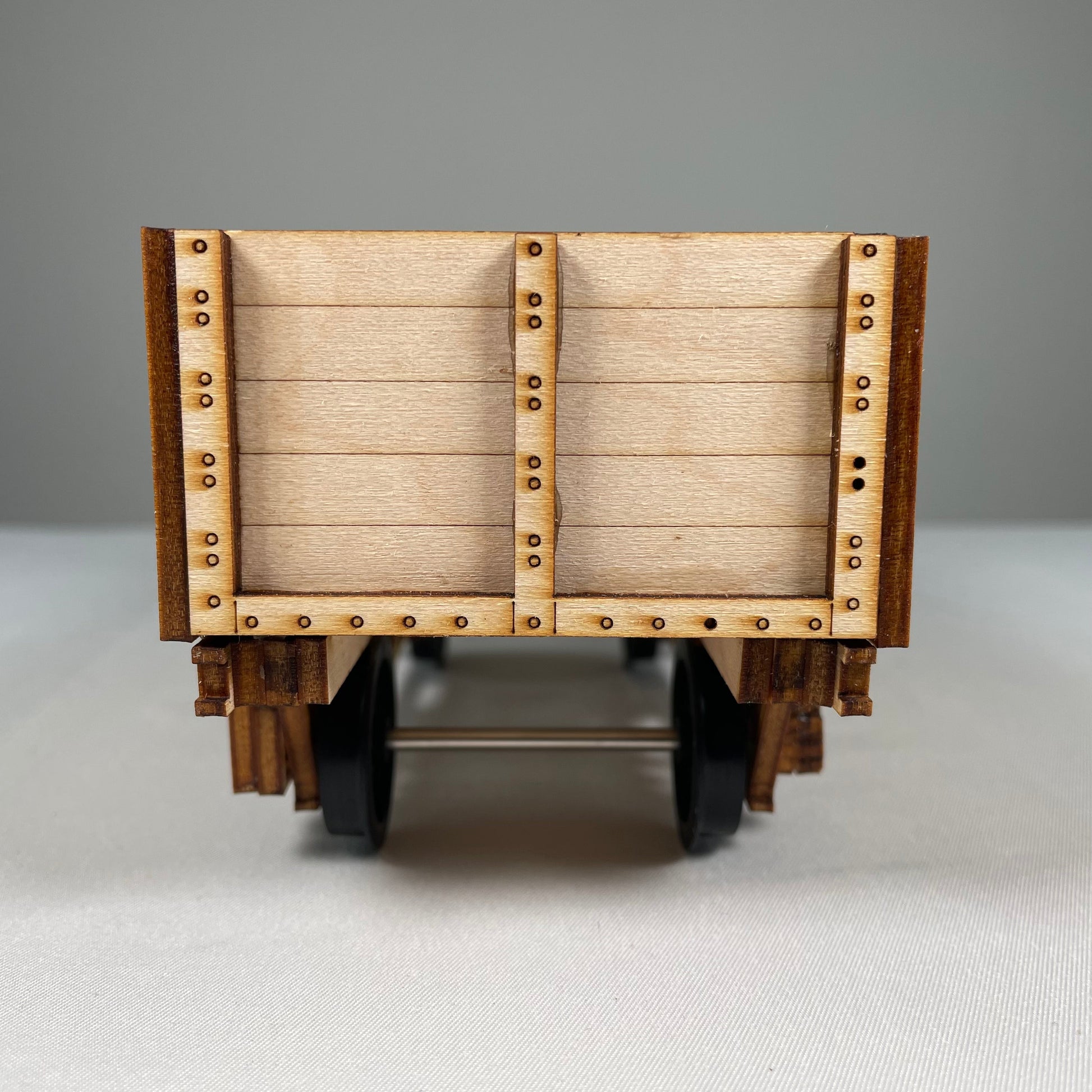 Railway Train Wagon Model with Storage