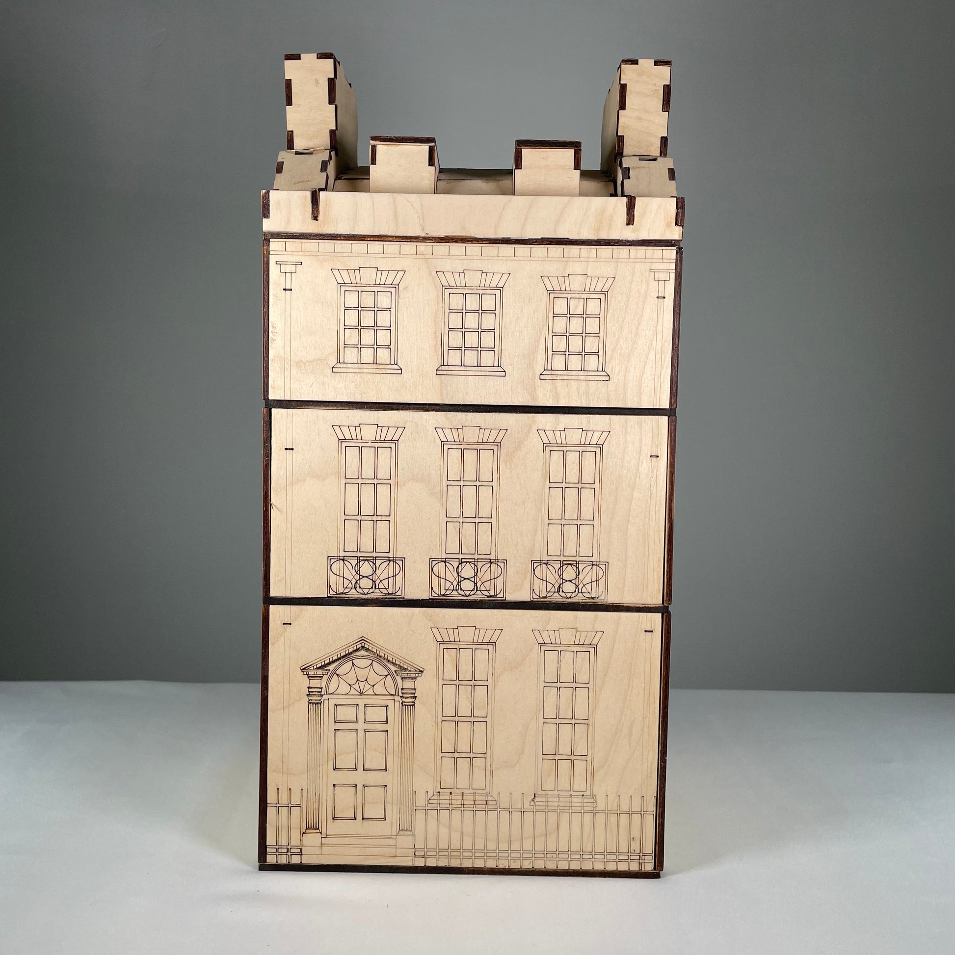 Three Tiered Georgian House Model