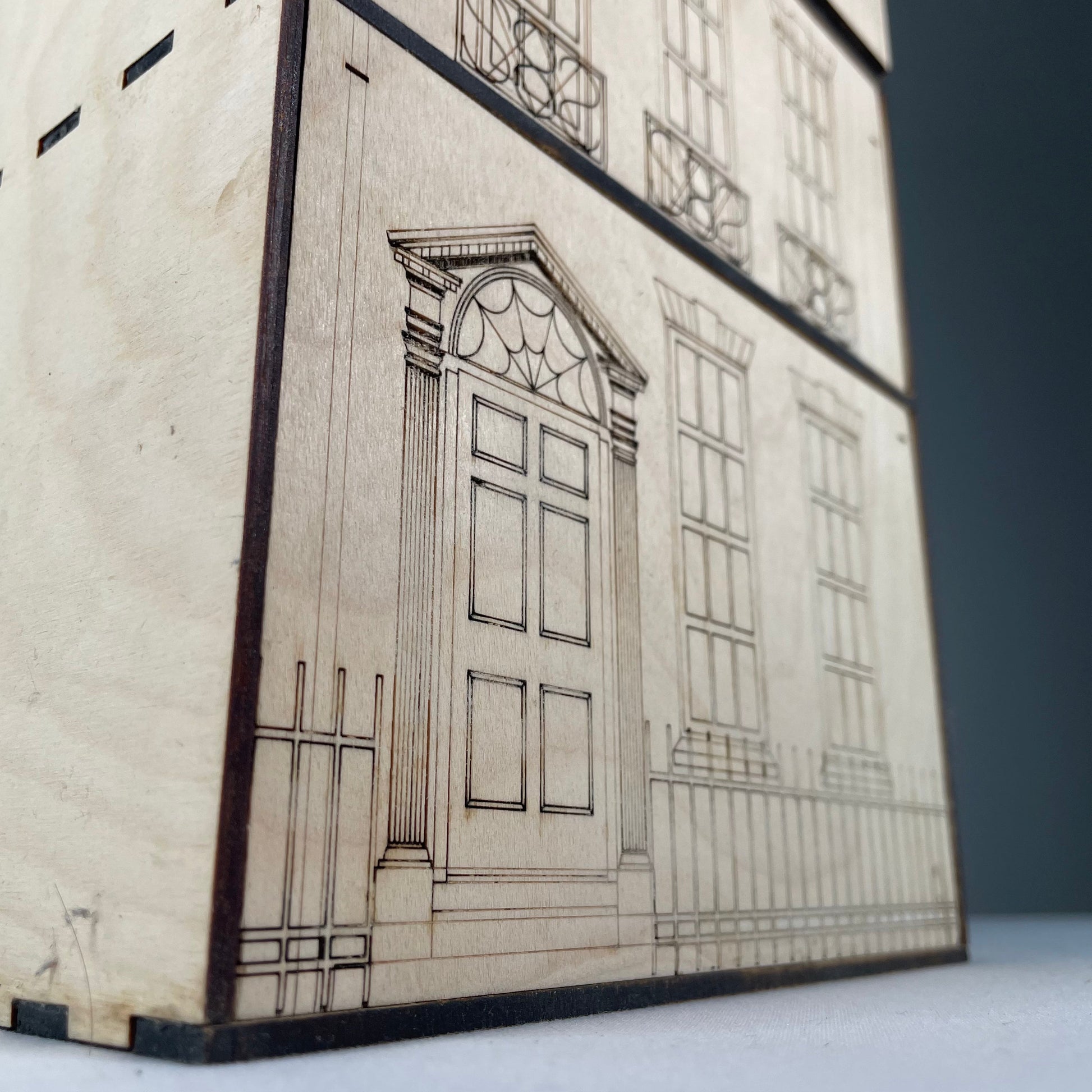 Three Tiered Georgian House Model