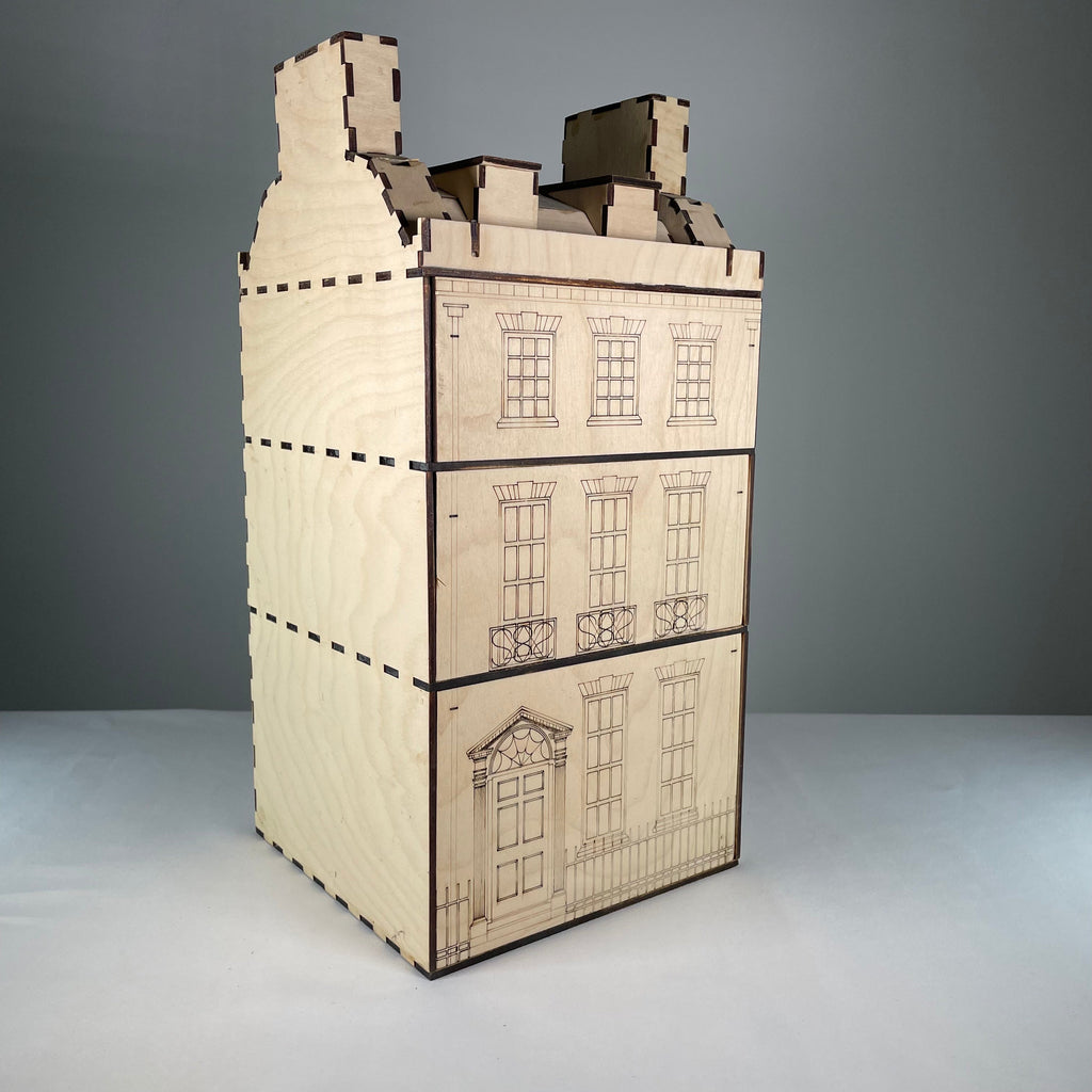 Three Tiered Georgian House Model