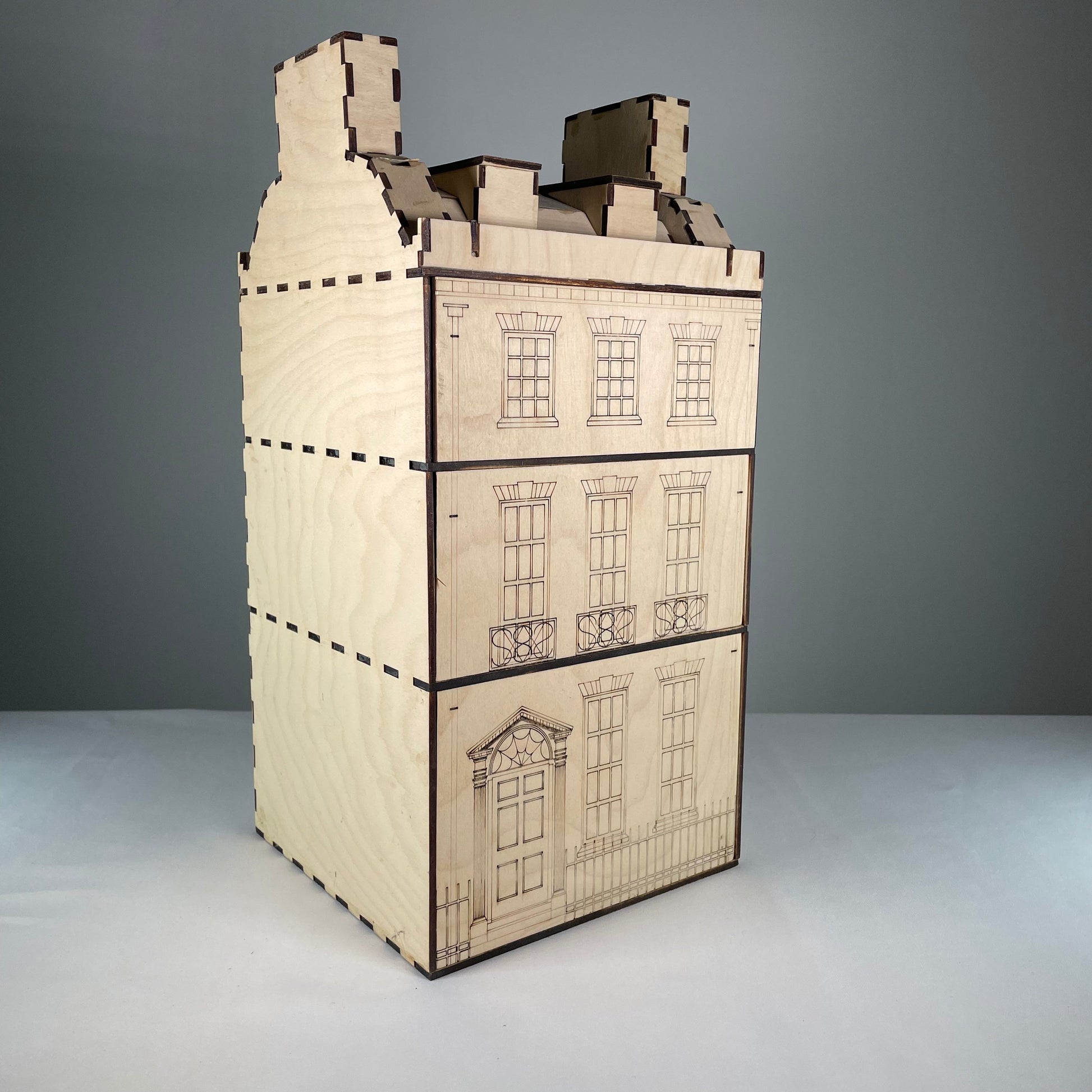 Three Tiered Georgian House Model