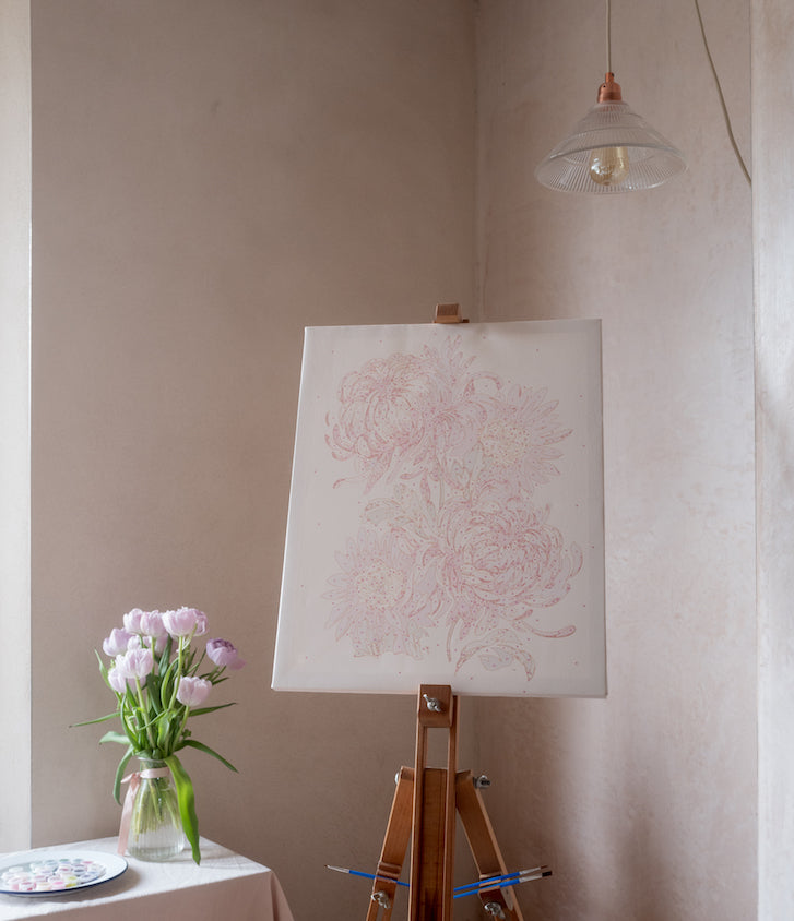 Paint By Numbers Kit Connie Blooms 40x50cm