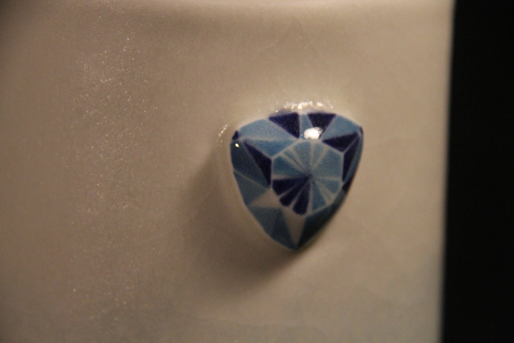 Gem Mug with Faceted Crystals