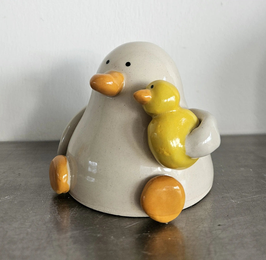 Val with the Pal Bath Duck Ceramic Handmade
