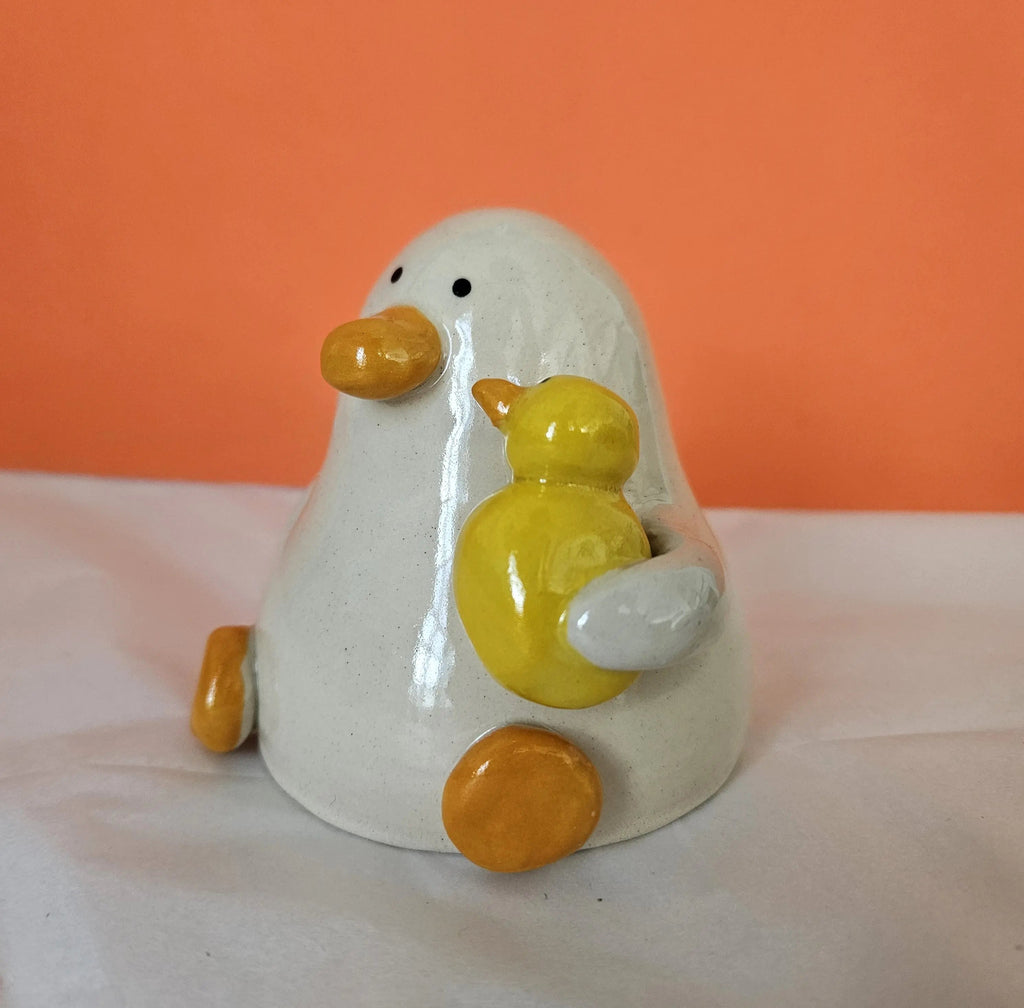 Val with the Pal Bath Duck Ceramic Handmade