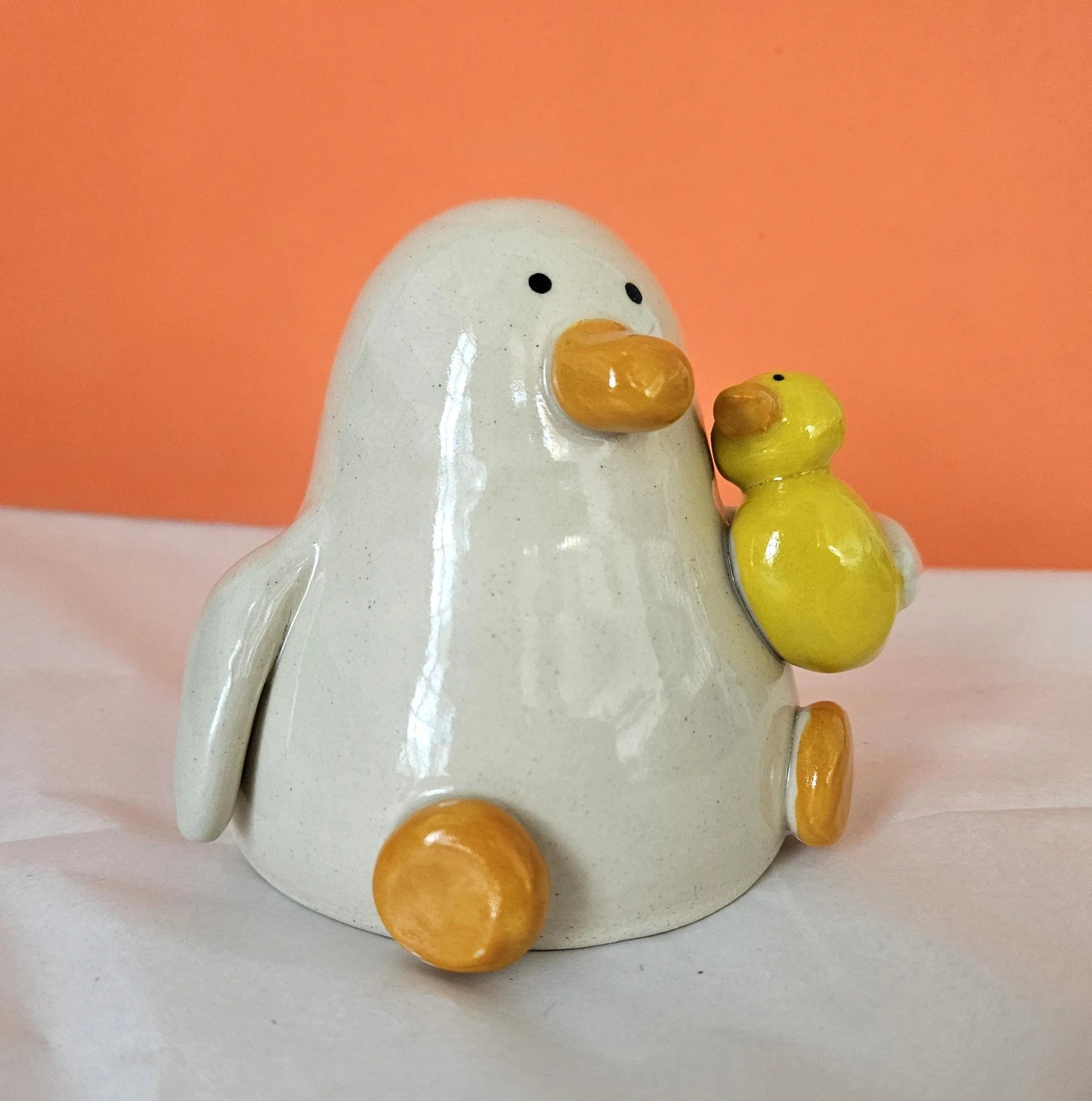 Val with the Pal Bath Duck Ceramic Handmade
