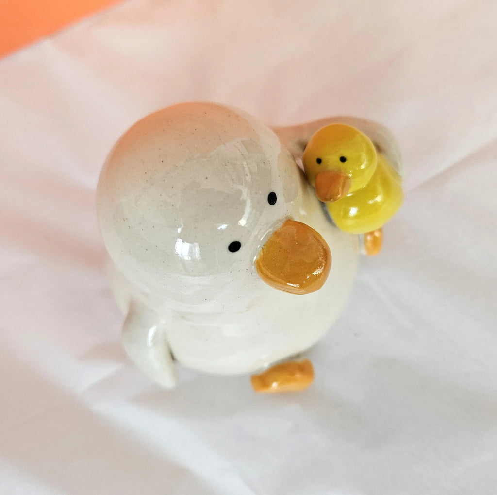 Val with the Pal Bath Duck Ceramic Handmade