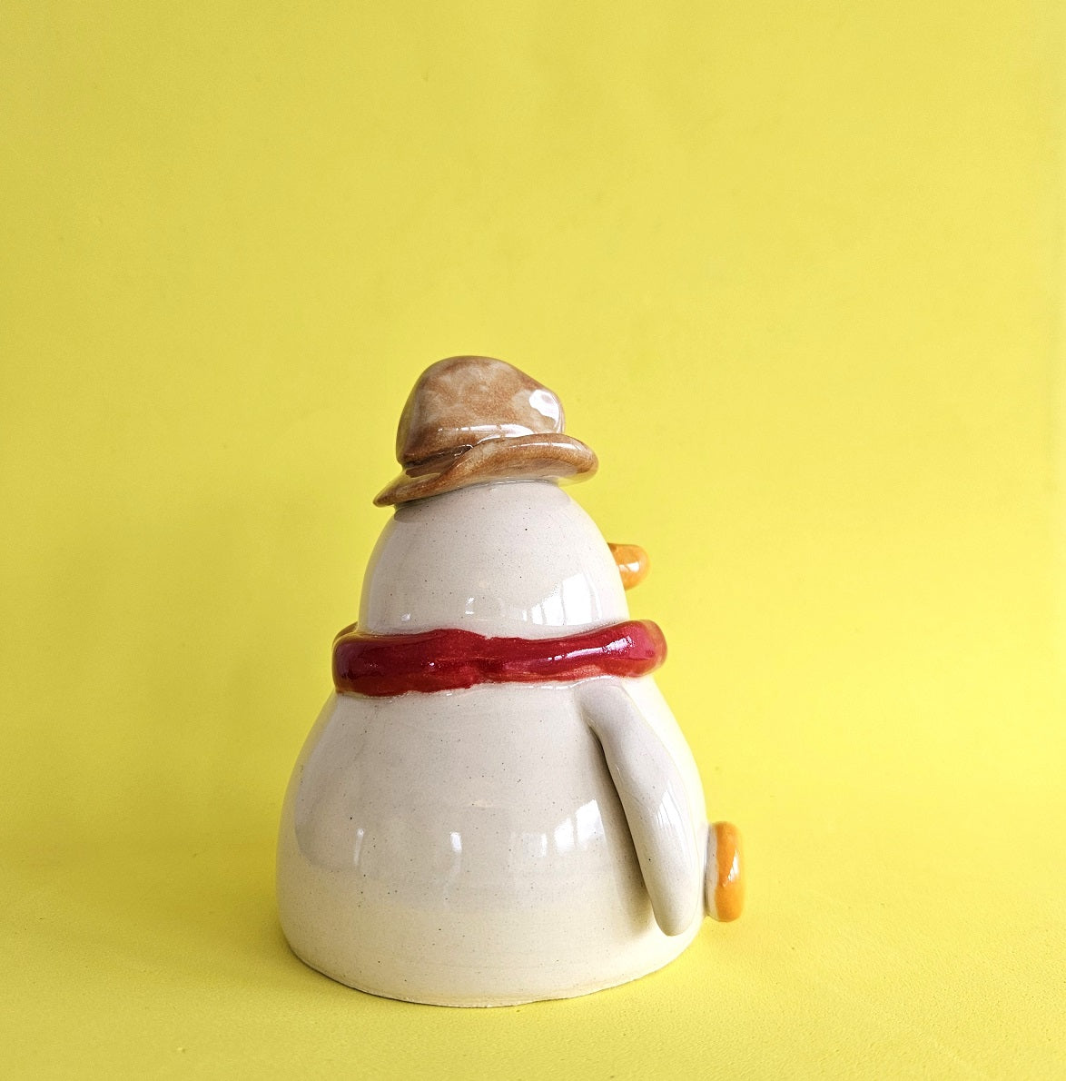 Cowgirl Duck Ceramic Ornament