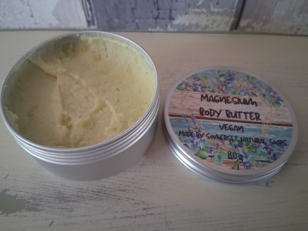 Magnesium Body Butter for Sleep and Muscle Relief