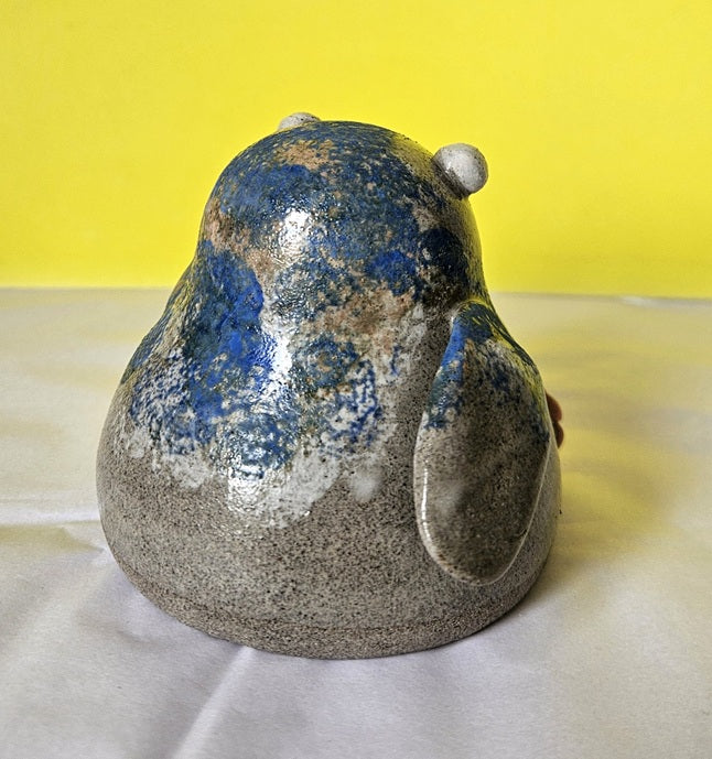 Handmade Ceramic Pigeon with Sign