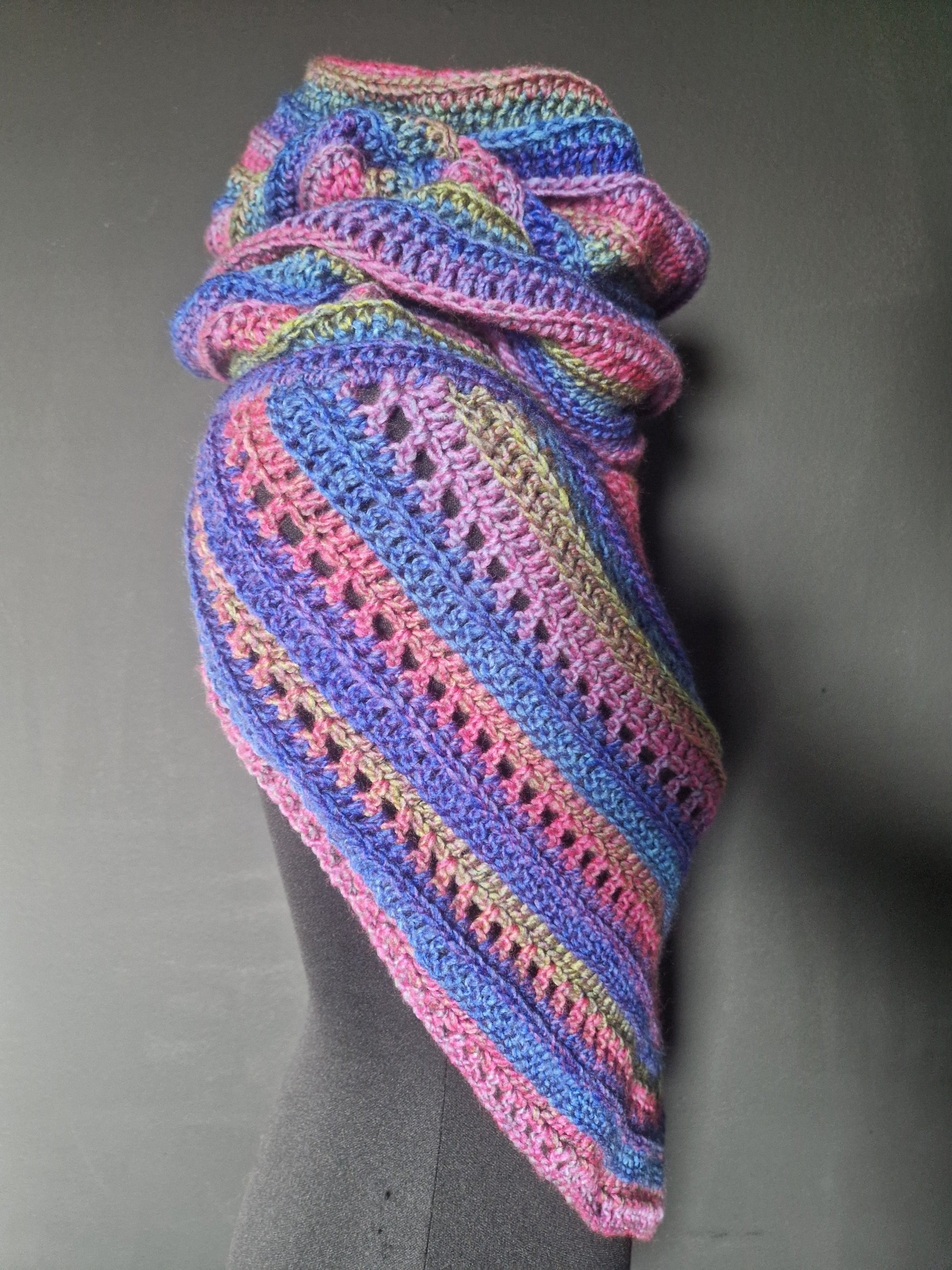 Wild Oleander Hooded Scarf