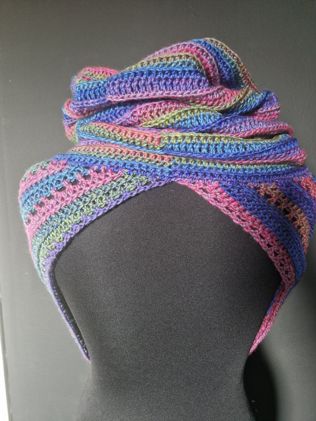 Wild Oleander Hooded Scarf